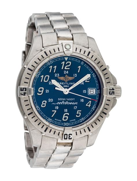 breitling colt ocean quartz|breitling chronomat colt automatic watch.